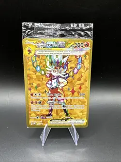Cinderace ex 163 Pokemon Steller Crown Full Art Gold Promo Sealed - Image 1