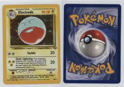 Electrode Holo Pokemon Jungle #2 1999 - Image 3