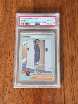 AMARYS 170/131 - PSA 10 - Prismatic Evolutions SIR Special Illustration Rare - Image 1