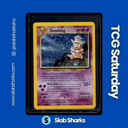2000 POKEMON NEO GENESIS #14/111 SLOWKING HOLO RARE - Image 1