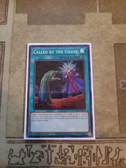 YUGIOH CALLED BY THE GRAVE RA01-EN057 SECRET 1ST ED NM - Image 1