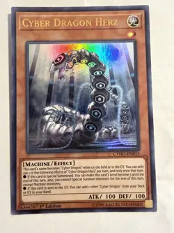 Cyber Dragon Herz - CYHO-EN015 - Near Mint NM - Ultra Rare - 1st Ed - Image 1