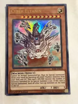 Yu-Gi-Oh! Cyber Eltanin / BLRR-EN018 1st Edition MP - Image 1