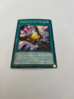 YUGIOH TRIPLE TACTICS TALENT RA01-EN063 SECRET 1ST ED FREE SHIPPING! - Image 2