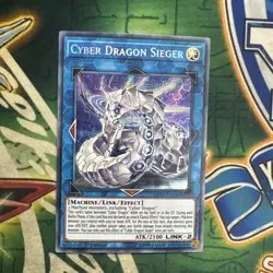 Yugioh! Cyber Dragon Sieger MP19-EN108 Secret Rare 1st Edition NM - Image 1