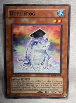 3x Dupe Frog CRMS-EN028 Crimson Crisis 1st Edition LP Playset - Image 3