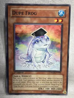 3x Dupe Frog CRMS-EN028 Crimson Crisis 1st Edition LP Playset - Image 4