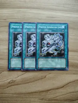 Yu-Gi-Oh! - Photon Generator Unit 3X - Full Playset - Image 1