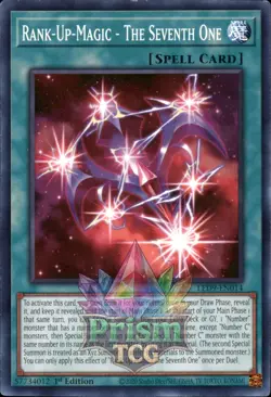 1st Ed Rank-Up-Magic - The Seventh One LED9-EN014 Yugioh - Image 1