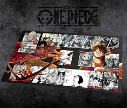 One Piece Table Playmat Gol D. Roger OPCG TCG CCG Play Pad Trading Card Game Mat - Image 1