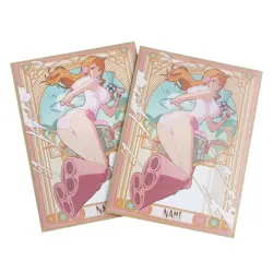 Trading Card ONE PIECE Nami OPCG Card Sleeves 66X91mm Standard Size 60pcs - Image 4