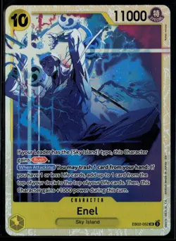 Enel EB02-052 Extra Booster: Anime 25th Collection Super Rare One Piece - Image 1