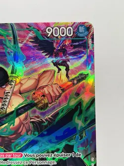 CARTE ONE PIECE TCG - Roronoa Zoro TR Treasure Rare FR MINT Alternate Art OP11 - Image 3