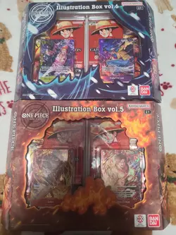 Bandai One Piece Card Game Illustration Box vol. 5-6 - Brand New /Factory Sealed - Image 1