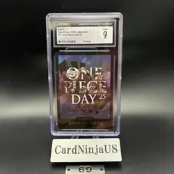 CGC MINT 9 ONE PIECE DAY'25 10 DON !! Card Promo Premium Card Collection One 69 - Image 1