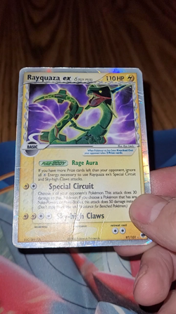 Pokemon TCG - Rayquaza ex (Delta Species) 97/101 Dragon Frontiers Holo Foil Card - Image 2