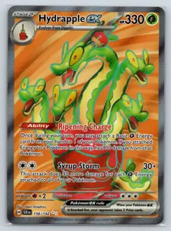 Hydrapple EX 156/142 Stellar Crown Ultra Rare Pokemon TCG Card NM Condition - Image 1