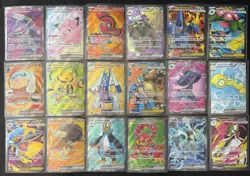 Pokemon TCG Huge Lot Of 18 Full Art Cards SV, Mega, And Pfl All NM/M - Image 1