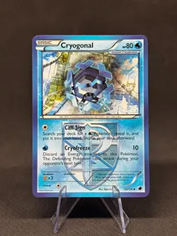 Cryogonal 30/116 Black & White Plasma Freeze Pokemon Card Non Holo - LP TCG - Image 1