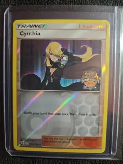 Cynthia Regional Championships Promo Card 119a/156 Pokemon NM - Image 1