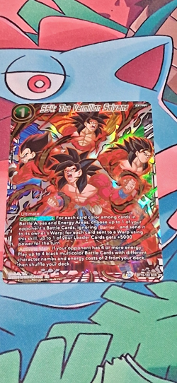 🔥Dragon Ball Super Card Game SS4 The Vermilion Saiyans Saiyan Showdown BT15-152 - Image 1