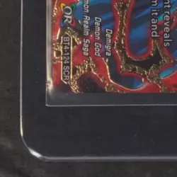 2018 DRAGON BALL SUPER CARD GMCOLOSSAL WARFARE #BT4-124 BEYOND DARKNESS DEMIGRA - Image 4