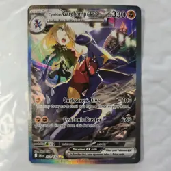 Pokemon TCG Destined Rivals Cynthia's Garchomp EX Card | SIR Holo #232/182 - Image 1
