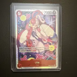 Bandai One Piece Card Game Uta EB03-003 Foil Full Art Character Card - Image 1