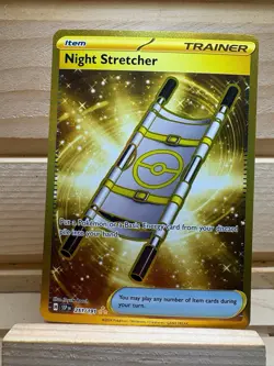Pokemon 3 Card Lot: 3x Night Stretcher (Hyper Rare, IR, Reverse Holofoil) NM - Image 2