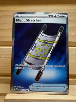 Pokemon 3 Card Lot: 3x Night Stretcher (Hyper Rare, IR, Reverse Holofoil) NM - Image 4