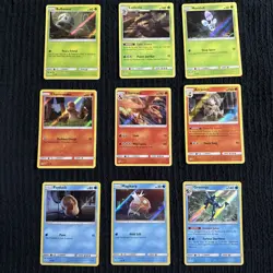 2019 Detective Pikachu Pokemon Cards - Complete 18 Card Set Plus one promo SM200 - Image 1