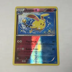 Pokemon Azumarill 77/114 XY Steam Siege Reverse Holo Uncommon Card - Image 1