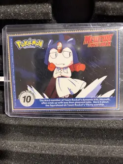 Mewtwo #150 Pokemon The First Movie Promo Card PokeTrivia PERFORATED - Image 2
