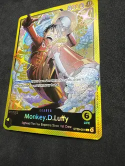 Monkey.D.Luffy (001) ST29-001 One Piece Card Game Starter Deck 29: Egghead LP - Image 3