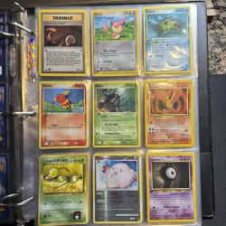 Pokemon TCG Binder Collection - 108 Cards - All Vintage - Charizard, Mew, Lugia - Image 4