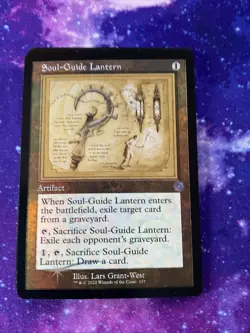 MTG Soul-Guide Lantern Foil Retro Frame Schematic BRO Brothers War 2022 Card 117 - Image 1