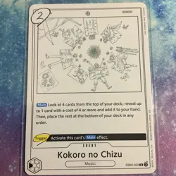 Kokoro no Chizu EB02-050 Foil Anime 25th Collection One Piece Card English - Image 1
