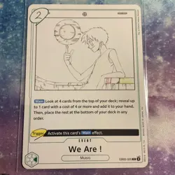 We Are! EB02-020 R Anime 25th Collection - ONE PIECE Card Game English - Image 1