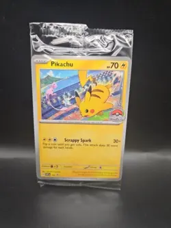 Pikachu 190 Sv: Scarlet & Violet Black Star Promo Regular Sealed Pokemon Card - Image 1