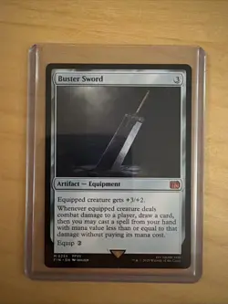 MTG Buster Sword - Final Fantasy - NM - Image 1