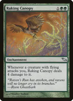 Raking Canopy 1x MtG Shadowmoor LP - Image 1