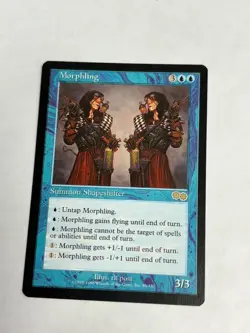 MORPPHLING 1998 URZA'S SAGA MAGIC THE GATHERING NM - Image 1