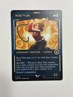 Rose Tyler (Showcase) Universes Beyond: Doctor Who Magic the Gathering MTG - Image 1