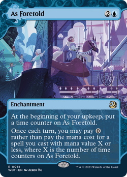 As Foretold (REGULAR) x1 - MTG Wilds of Eldraine: Enchanting Tales WOT #14 - Image 1