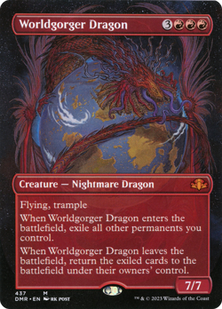 Worldgorger Dragon (REGULAR) x1 - MTG Dominaria Remastered DMR #437 - Image 1