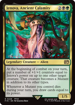 Jenova, Ancient Calamity (REGULAR) x1 - MTG Final Fantasy FIN #228 - Image 1