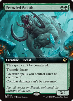 Frenzied Baloth (FOIL) x1 - MTG Edge of Eternities EOE #342 - Image 1