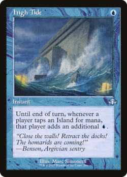 High Tide (FOIL) x1 - MTG Dominaria Remastered DMR #286 - Image 1