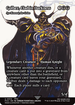 Syr Konrad, the Grim (REGULAR) x1 - MTG Final Fantasy: Through the Ages FCA #10 - Image 1