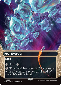 Mutavault (REGULAR) x1 - MTG Edge of Eternities: Stellar Sights EOS #28 - Image 1